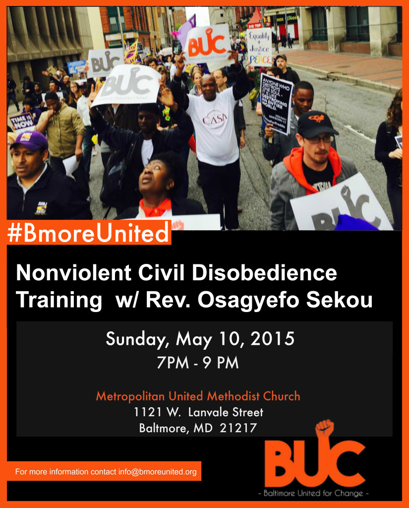 Civil Disobedience Training